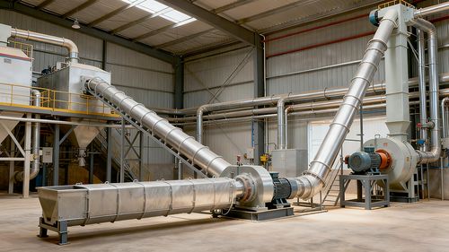 پیاده‌سازی ناب نوار نقاله مارپیچی: انقلاب کارایی و ارتقای کیفیت در خط تولید خوراک