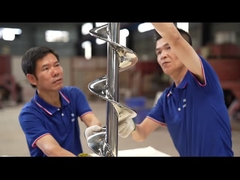 ناقل پیچ دار لوله زباله شکل U برای دانه ها و تغذیه دانه