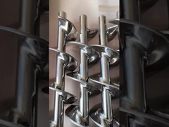 مجموعه بشکه پیچ از فولاد ضد زنگ با نیترید دقیق برای اکستروزن