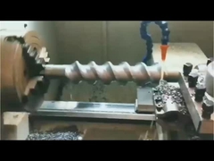 پیچ اکستروژن تک با سر مخلوط برای تولید لوله های دانه دار PE، PPR و PP