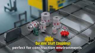 کوپلینگ شفت شیاردار سفارشی با کارایی بالا