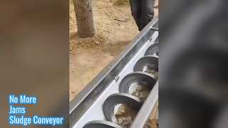 تعمیر و نگهداری آسان نوار نقاله لجن رایگان