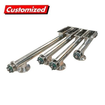 خرید OEM سفارشی لوله پیچ آجر تغذیه فولاد ضد زنگ با ساختار جمع و جور تولید آنلاین