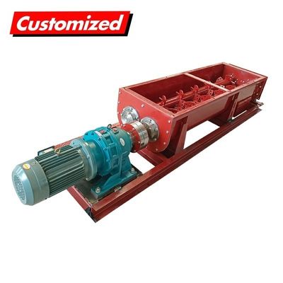 قیمت خوب دو پیچ U شکل بتن پودر Hopper تغذیه برای حمل و نقل سریع آنلاین