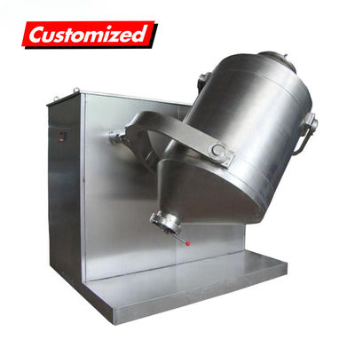 خرید 150.000kg وزن ناخالص OEM سفارشی مخلوط کننده حرکت اتوماتیک 3D برای پودر دارویی تولید آنلاین