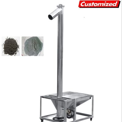 خرید تغذیه کننده پیچ آجر فولاد ضد زنگ برای سیستم انتقال پودر سفارشی با طراحی انعطاف پذیر تولید آنلاین