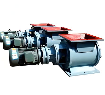 قیمت خوب دریچه گشایشی صنعتی الکتریکی قابل تنظیم با مواد الکترومغناطیسی مس و ساختار زاویه تخلیه پودر برای متوسط پایه آنلاین