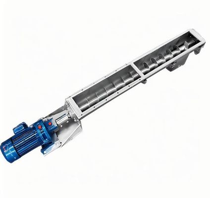 قیمت خوب مقاوم در برابر خوردگی چند وظیفۀ صنعتی با کارایی بالا سیستم حمل و نقل فیدر مارپیچی شکل U آنلاین