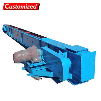 قیمت خوب Durable and Easy Clean Adjustable Speed Chain Scraper Conveyor for Material Transmission آنلاین