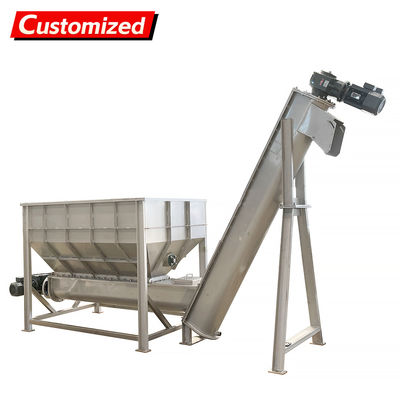 قیمت خوب Customized Helical Shaftless Screw Conveyor for Large Volume Material Transmission and Conveying Goods آنلاین