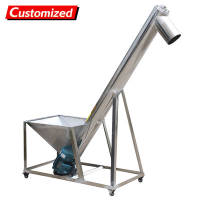 قیمت خوب فیدر پیچی استیل ضد زنگ با شیب 0-45 درجه، استحکام کششی بالا و عملکرد دستی یا خودکار آنلاین