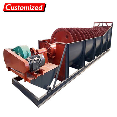 قیمت خوب oem Screw Sand Washing Machine 175 T/h Spiral Sand Washer Sand Washing Plant Manufacture Spiral Sand Washer to motorway,hydropower, building wash, classify, eliminatecontaminants. آنلاین