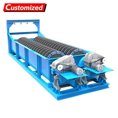 قیمت خوب Customized Stainless Steel Spiral Sand Washer for Chemical Industry with High Cleaning Efficiency آنلاین