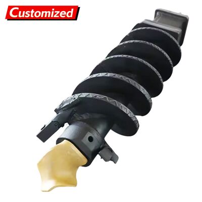 قیمت خوب مته حفاری سفارشی اوگر مقرون به صرفه دو تیغه تک شیار مته حفاری مستقیم اوگر دوار مته حفاری سنگ آنلاین