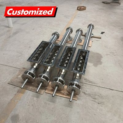 قیمت خوب OEM بتن پودر سفارشی فولاد ضد زنگ سیستم حمل و نقل Auger آنلاین