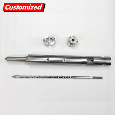 قیمت خوب فولاد ضد زنگ دو پیچ Extruder بشکه تنظیم شده بشکه پیچ آنلاین
