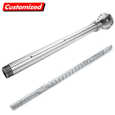 قیمت خوب به صورت سفارشی Extrusion پیچ بشکه لوله Extrusion تزریق قالب گیری پیچ بشکه آنلاین