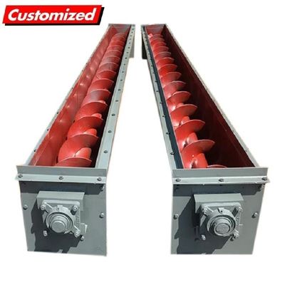 قیمت خوب پودر صنعتی سفارشی سیمان انعطاف پذیر مارپیچی چرخش کندهای پیچ ناقل برای سود آنلاین