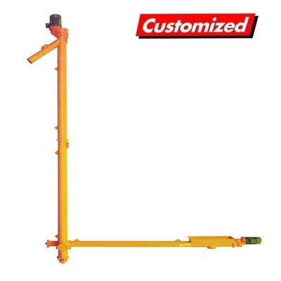 قیمت خوب کانویر پیچ پیچ خم شده سفارشی برای سیستم انتقال بتن آنلاین