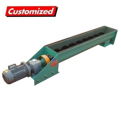 قیمت خوب OEM صنعتی فولاد کربن اسپیرال ناقل U Trough Auger پیچ ناقل تضمین شده آنلاین