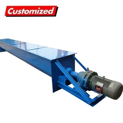 قیمت خوب OEM سفارشی پودر انتقال فولاد ضد زنگ ماشین پیچ تغذیه اسپیراال Auger حامل آنلاین