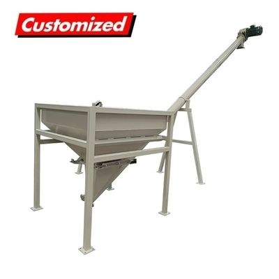 قیمت خوب OEM پیچ لیفت ناقل انعطاف پذیر بهار پیچ آجر تغذیه برای حمل و نقل غلات آنلاین