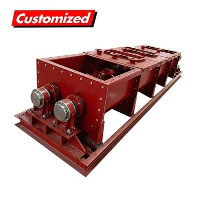 قیمت خوب OEM سفارشی دو محور مخلوط کننده ماشین خاک گل مخلوط کننده Auger حامل و کارایی آنلاین