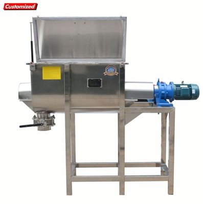 قیمت خوب تجهیزات مخلوط کننده پودر 100L فولاد آلیاژ با کیفیت غذایی با خنک کننده هوا آنلاین