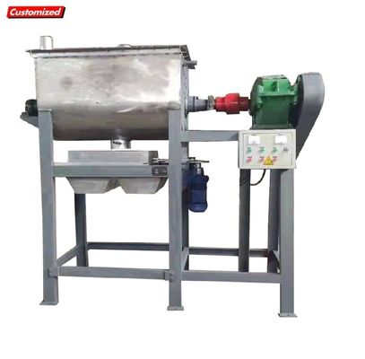 قیمت خوب تجهیزات مخلوط پودر گرمایش کنترل سرعت متغیر مخلوط کننده نوار کوچک آنلاین