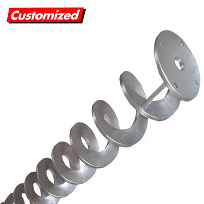 قیمت خوب فولاد ضد زنگ SS304/ SS316L لوله حمل پیچ مارپیچ برای صنعت شیمیایی آنلاین