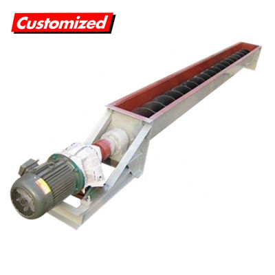 قیمت خوب ۲۰۲۴ کانویر استیل U-Shaped Screw Auger Conveyor با ماشین محرک ارائه خدمات پس از فروش آنلاین