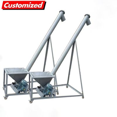 قیمت خوب تغذیه کننده پیچ و تاب فولادی ضد زنگ سفارشی برای سیستم انتقال پودر آنلاین