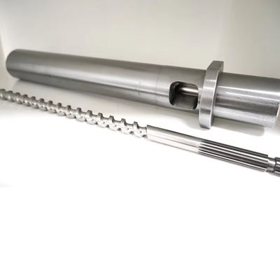 قیمت خوب 2025 آلیاژ فولادی ضد زنگ سفارشی واحد دوقلو Extruder پیچ بشکه متقابل تزریق سرب تغذیه پیچ آجر نیتروئید آنلاین