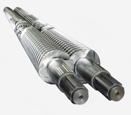 قیمت خوب اکستروژن و سازگاری مواد خوب برای پلاستیزاسیون یکنواخت پیچ پیچ دقیق بالا برای لوله های PP آنلاین