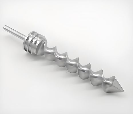 قیمت خوب OEM فولاد ضد زنگ آجر سفارشی مخلوط کننده قطعات دقیق پیچ اکستروژن آنلاین