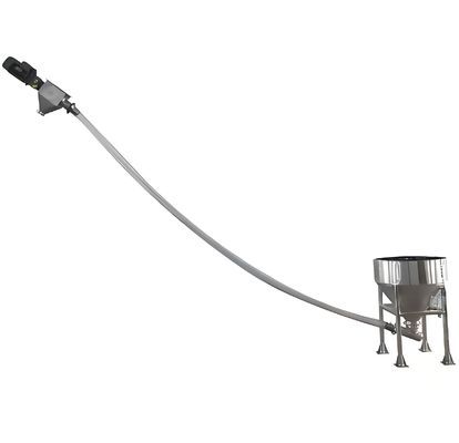 قیمت خوب حمل کننده پیچ انعطاف پذیر فولاد ضد زنگ 304 با کارایی بالا برای بارگیری دانه های عمده آنلاین