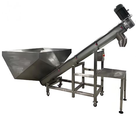 قیمت خوب حمل کننده یخ مارپیچ U شکل فولاد ضد زنگ بزرگ و کارآمد آنلاین