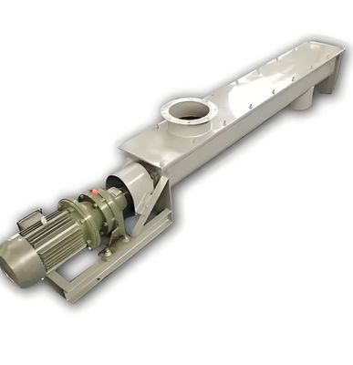 قیمت خوب تغذیه کنویر مارپیچی بدون محور مقاوم به گرما با کنترل سرعت 30 rpm برای بتن مرطوب و سیمان آنلاین