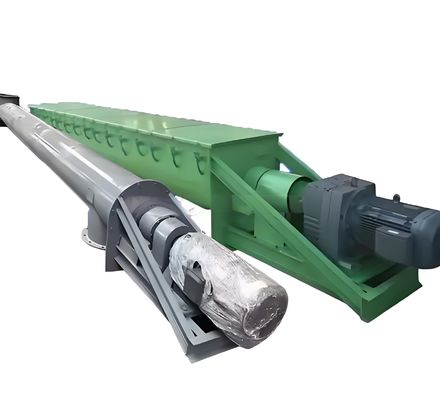 قیمت خوب ناقل مارپیچی U-Shaped با ابعاد قابل تنظیم، مواد مقاوم در برابر گرما و سیستم کنترل خودکار آنلاین