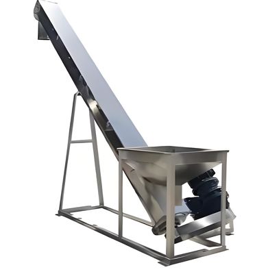 قیمت خوب فولاد ضد زنگ U-type feeder با سرعت تنظیم شده و دکمه توقف اضطراری برای پودرهای شیمیایی آنلاین