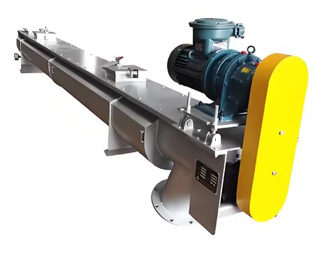 قیمت خوب تجهیزات انتقال پودر زغال سنگ با درجه صنعتی U-Channel Spiral-Driven Plastic Granule Cement Mortar Sludge Coal Powder آنلاین
