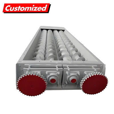 قیمت خوب فیدر Wesew Screw Auger Feeder با پرواز پیچ قابل تنظیم برای دستکاری مواد آنلاین