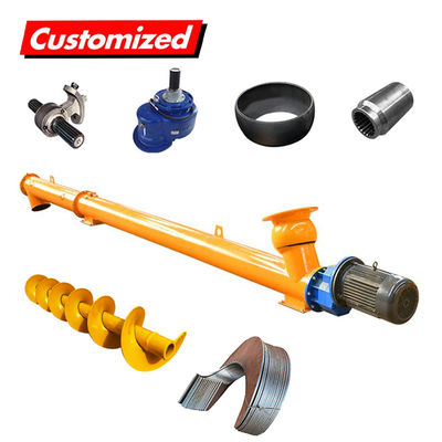قیمت خوب کار آسان ناقل پیچ پیچ سنگین کار سنگین ناقل پیچ صنعتی درجه فولاد کربن ظرفیت حمل 5-200t / h سفارشی سازی پشتیبانی می شود آنلاین