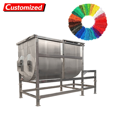 قیمت خوب دستگاه مخلوط ساز قابل سفارشی مخلوط کننده نوار 500l 1000l 2000l 5000l 10000l 20000l ظرفیت بزرگ مخلوط کننده نوار مواد غذایی حیوانات مخلوط کننده فولاد ضد زنگ آنلاین