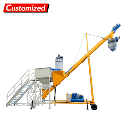 قیمت خوب Custom Mobile Loader Cement Filling Automatic Silo Feeding System Auger Screw Conveyor Auger Screw Conveyor Feeder آنلاین