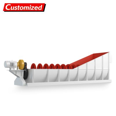 قیمت خوب custom Efficiency Silica Sand Washer Spiral Sand Washing Plant River Sand Screw Wash Machine auger screw Conveyor Customize آنلاین