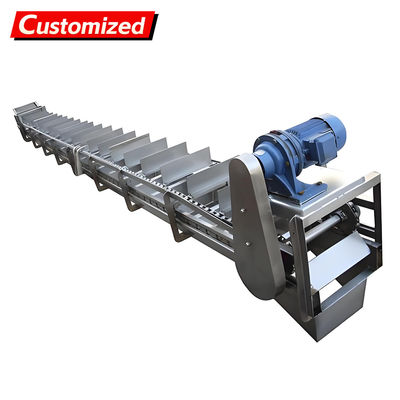 قیمت خوب Customized Durable Chain Scraper Conveyor for Mining Transport with Easy Cleanliness آنلاین