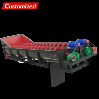 قیمت خوب Sand screw Washer  Spiral Sand Washing Machine high cleaning efficiency Energy Saving Mining Equipment wear-resistant steel Screw Sand Washer Machine for Gravel Pebble Basalt آنلاین