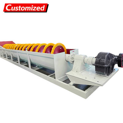 قیمت خوب تامین کننده کارخانه تجهیزات شستشو و مرتب سازی مارپیچی مصالح سنگی و شن و ماسه، تجهیزات تمیز کردن شن و ماسه و شن و ماسه، واشر شن و ماسه مارپیچی حرفه ای OEM آنلاین