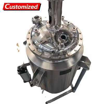 قیمت خوب Custom Stainless Steel Food-Grade Reaction Vessel 220V Chemical Reaction Vessel Pump Core Container 50L-5000L Suitable for Motor-Driven Chemical Reactor Equipment آنلاین
